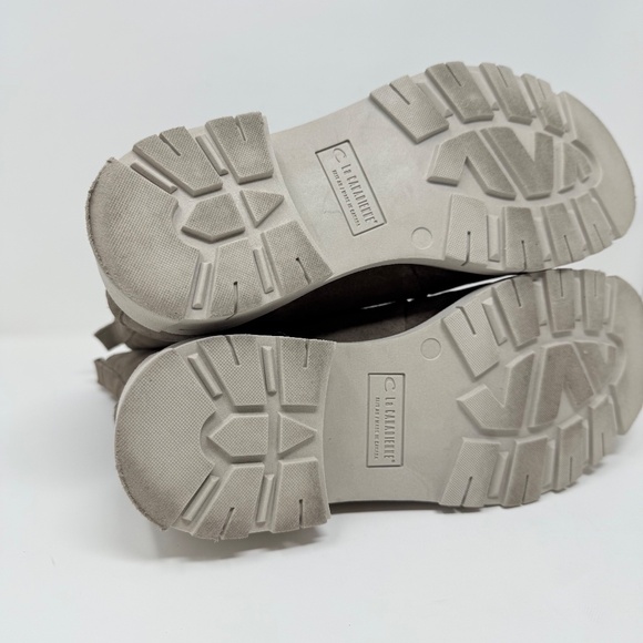 La Canadienne Delta Shearling Lined Suede Bootie Sz 10 - Picture 15 of 15